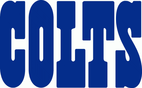 Indianapolis Colts 1984-2001 Wordmark Logo t shirts DIY iron ons